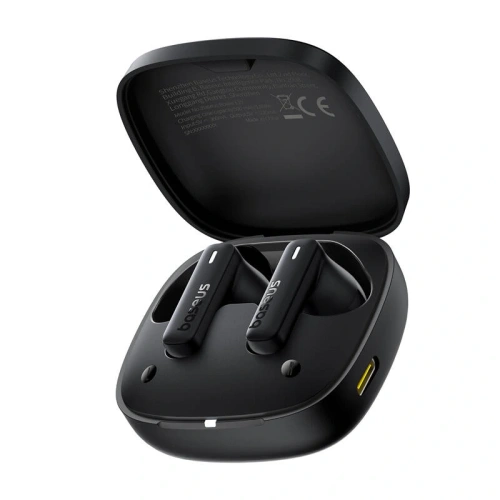 Bezprzewodowe słuchawki dokanałowe TWS Baseus Bowie E19 (czarny)