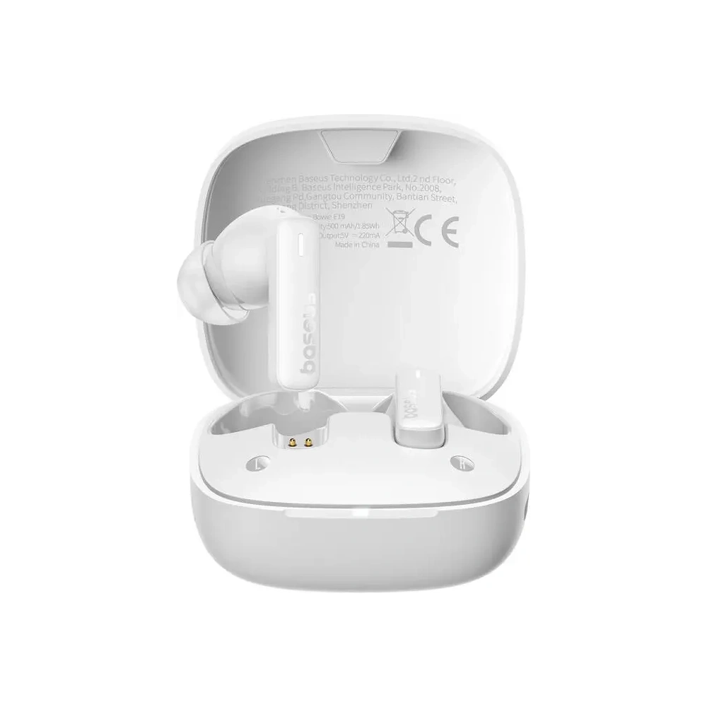 Hurtownia GSM - TWS Baseus Bowie E19 căști wireless in-ear (alb) - BSU8893 - {ean13} - Hurt