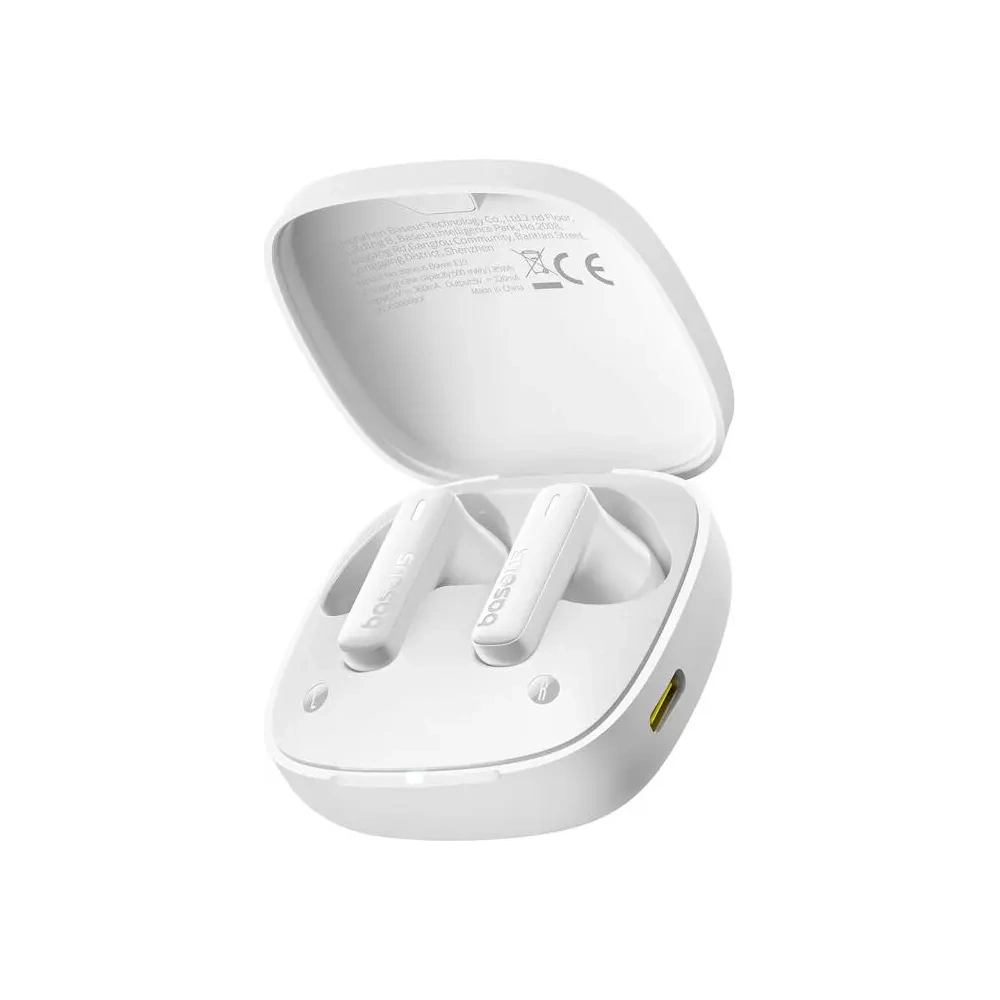 Hurtownia GSM - TWS Baseus Bowie E19 căști wireless in-ear (alb) - BSU8893 - {ean13} - Hurt