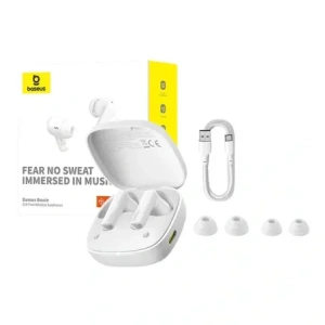 Wholesale TWS Baseus Bowie E19 wireless in-ear headphones (white) - BSU8893 - {ean13} - Hurt