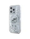 Hurtownia GSM - Etui Karl Lagerfeld KLHMP15XLGKCSGH Apple iPhone 15 Pro Max hardcase Liquid Glitter Karl&Choupette Head MagSafe transparent - KLD21812 - {ean13} - Hurt