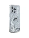 Hurtownia GSM - Karl Lagerfeld KLHMP15XLGKCSGH Apple iPhone 15 Pro Max Hardcase Liquid Glitter Karl&Choupette Head MagSafe transparent - KLD21812 - {ean13} - Hurt