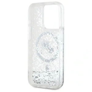 Hurtownia GSM - Karl Lagerfeld KLHMP15XLGKCSGH Apple iPhone 15 Pro Max Hardcase Liquid Glitter Karl&Choupette Head MagSafe transparent - KLD21812 - {ean13} - Hurt