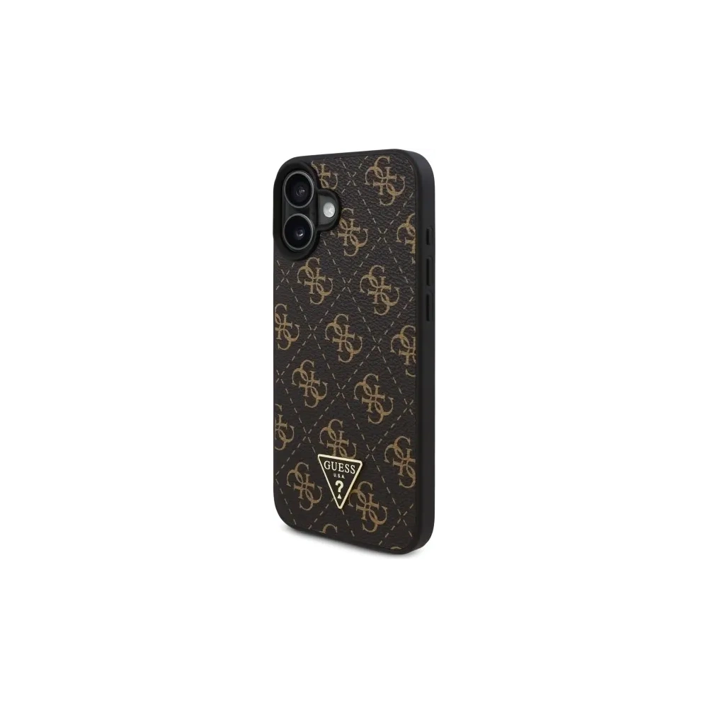Wholesale Guess GUHCP16SPG4GPK Apple iPhone 16 hardcase New 4G Triangle black - GUE4171 - {ean13} - Hurt