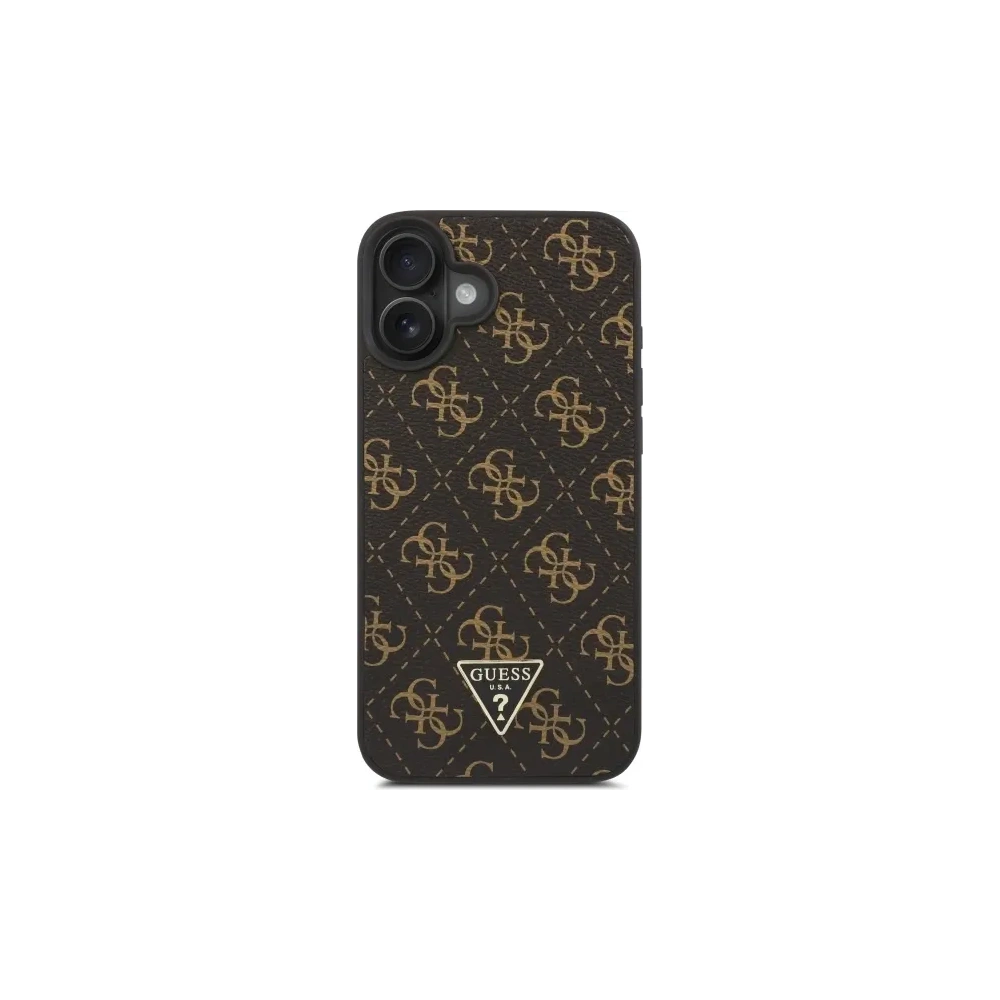 Wholesale Guess GUHCP16SPG4GPK Apple iPhone 16 hardcase New 4G Triangle black - GUE4171 - {ean13} - Hurt