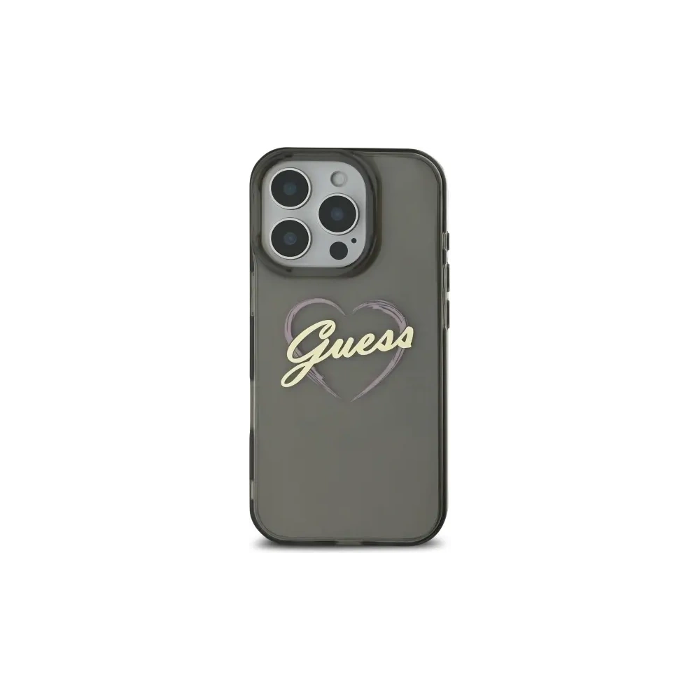 Hurtownia GSM - Etui Guess GUHCP16XHCHGSPK Apple iPhone 16 Pro Max hardcase IML Heart černá/black - GUE4172 - {ean13} - Hurt