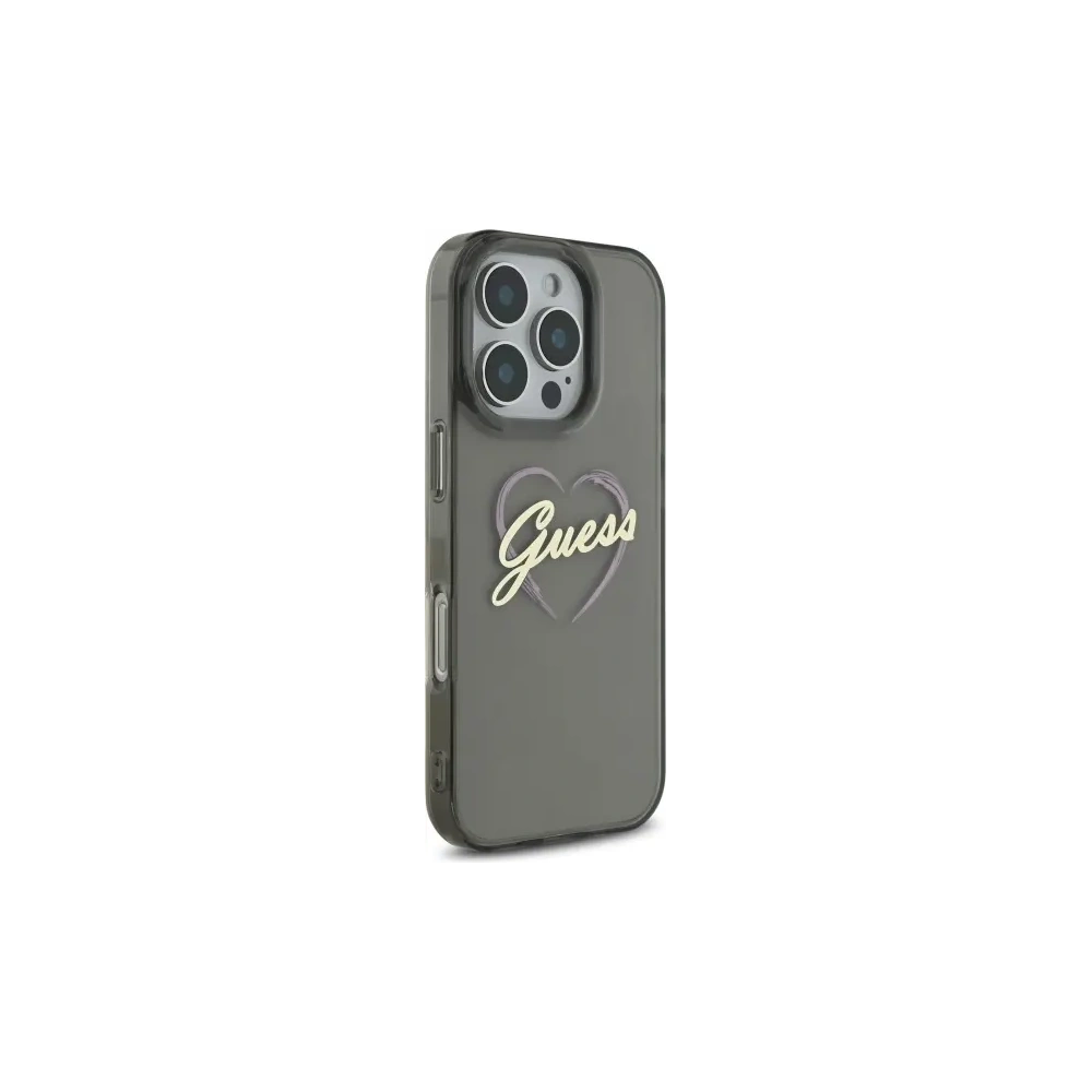 Hurtownia GSM - Etui Guess GUHCP16XHCHGSPK Apple iPhone 16 Pro Max hardcase IML Heart černá/black - GUE4172 - {ean13} - Hurt