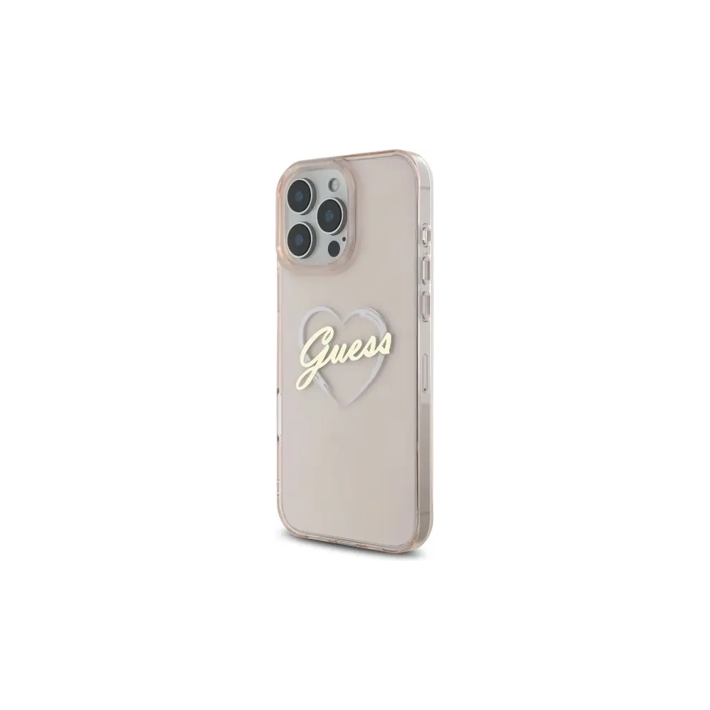 Hurtownia GSM - Etui Guess GUHCP16XHCHGSPP Apple iPhone 16 Pro Max hardcase IML Heart růžový/pink - GUE4173 - {ean13} - Hurt