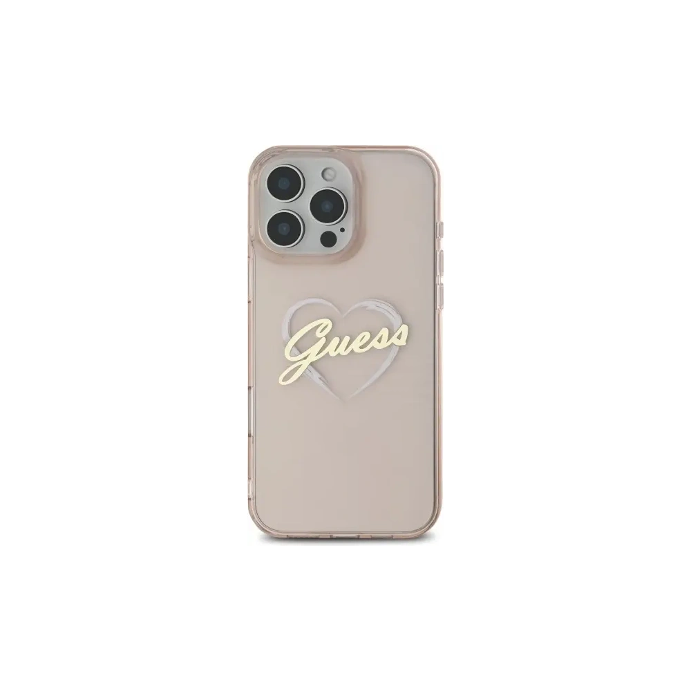 Hurtownia GSM - Etui Guess GUHCP16XHCHGSPP Apple iPhone 16 Pro Max hardcase IML Heart růžový/pink - GUE4173 - {ean13} - Hurt