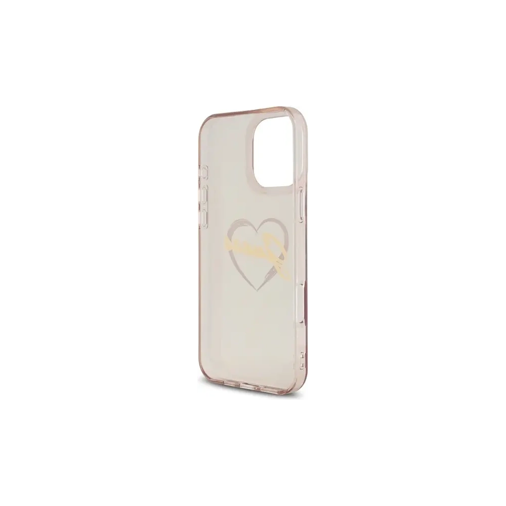 Hurtownia GSM - Etui Guess GUHCP16XHCHGSPP Apple iPhone 16 Pro Max hardcase IML Heart růžový/pink - GUE4173 - {ean13} - Hurt