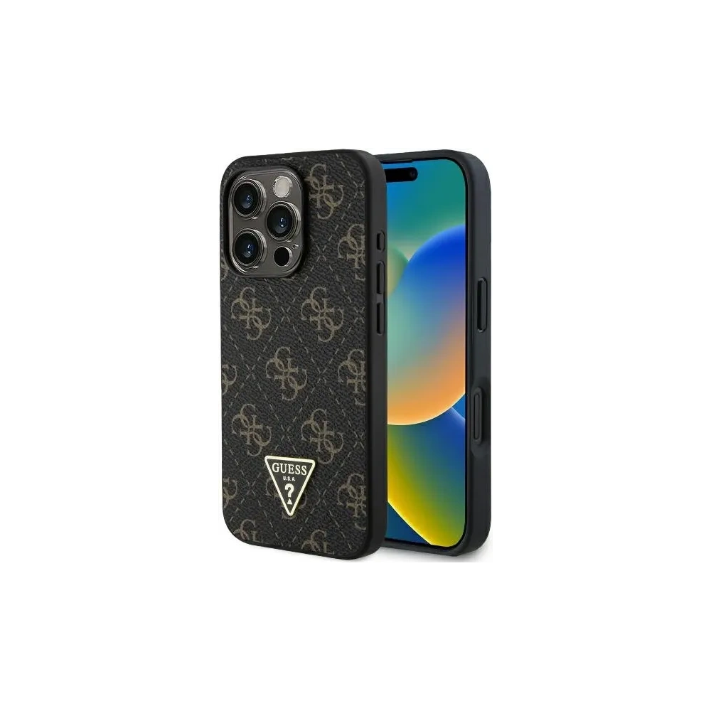 Hurtownia GSM - Etui Guess GUHCP16XPG4GPK Apple iPhone 16 Pro Max hardcase Nový 4G Triangle černý/black - GUE4175 - {ean13} - Hurt