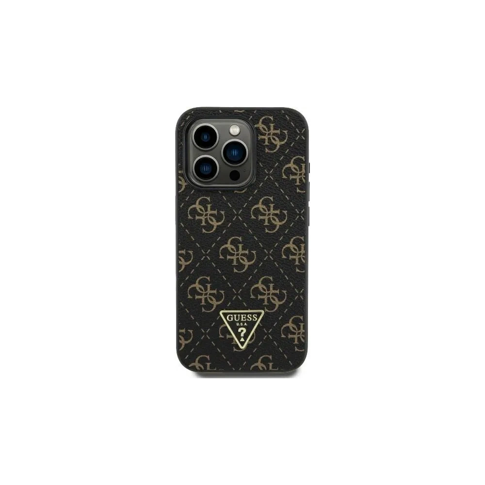 Hurtownia GSM - Etui Guess GUHCP16XPG4GPK Apple iPhone 16 Pro Max hardcase Nový 4G Triangle černý/black - GUE4175 - {ean13} - Hurt