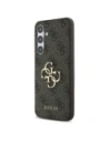 Hurtownia GSM - Guess GUHCS24FE4GMGBR Samsung Galaxy S24 FE husă din plastic rigid 4G cu mare logo metalic maro - GUE4176 - {ean13} - Hurt