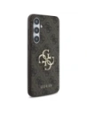 Hurtownia GSM - Guess GUHCS24FE4GMGBR Samsung Galaxy S24 FE husă din plastic rigid 4G cu mare logo metalic maro - GUE4176 - {ean13} - Hurt