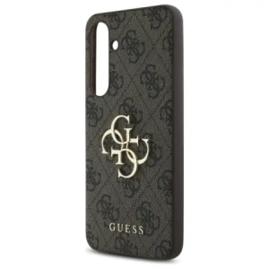 Hurtownia GSM - Guess GUHCS24FE4GMGBR Samsung Galaxy S24 FE Hartschale 4G Big Metal Logo braun - GUE4176 - {ean13} - Hurt