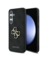 Guess GUHCS24FE4GMGGR Samsung Galaxy S24 FE hardcase 4G Big Metal Logo gri