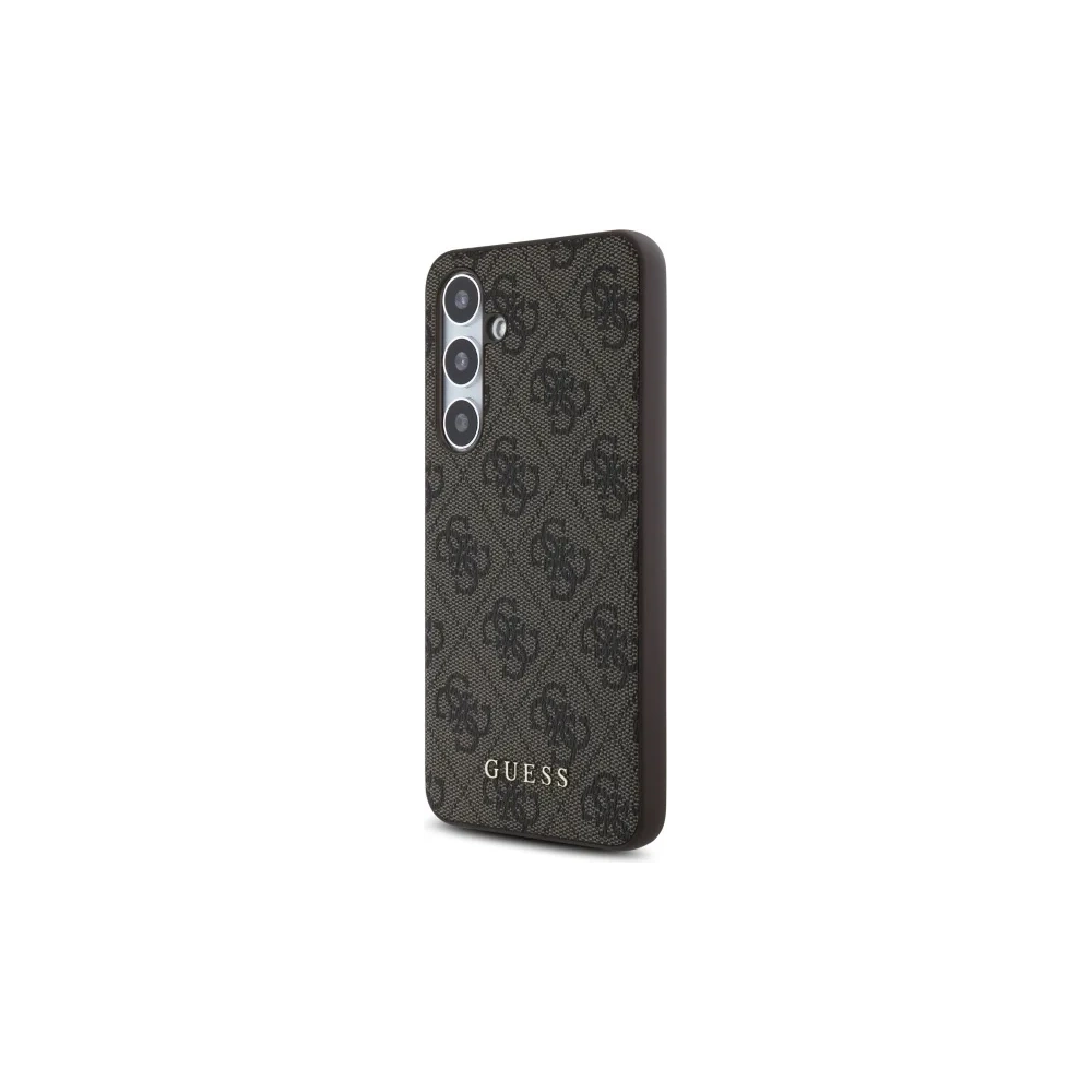 Hurtownia GSM - Guess GUHCS24FEG4GFBR Samsung Galaxy S24 FE hardcase 4G Metal Gold Logo maro - GUE4179 - {ean13} - Hurt