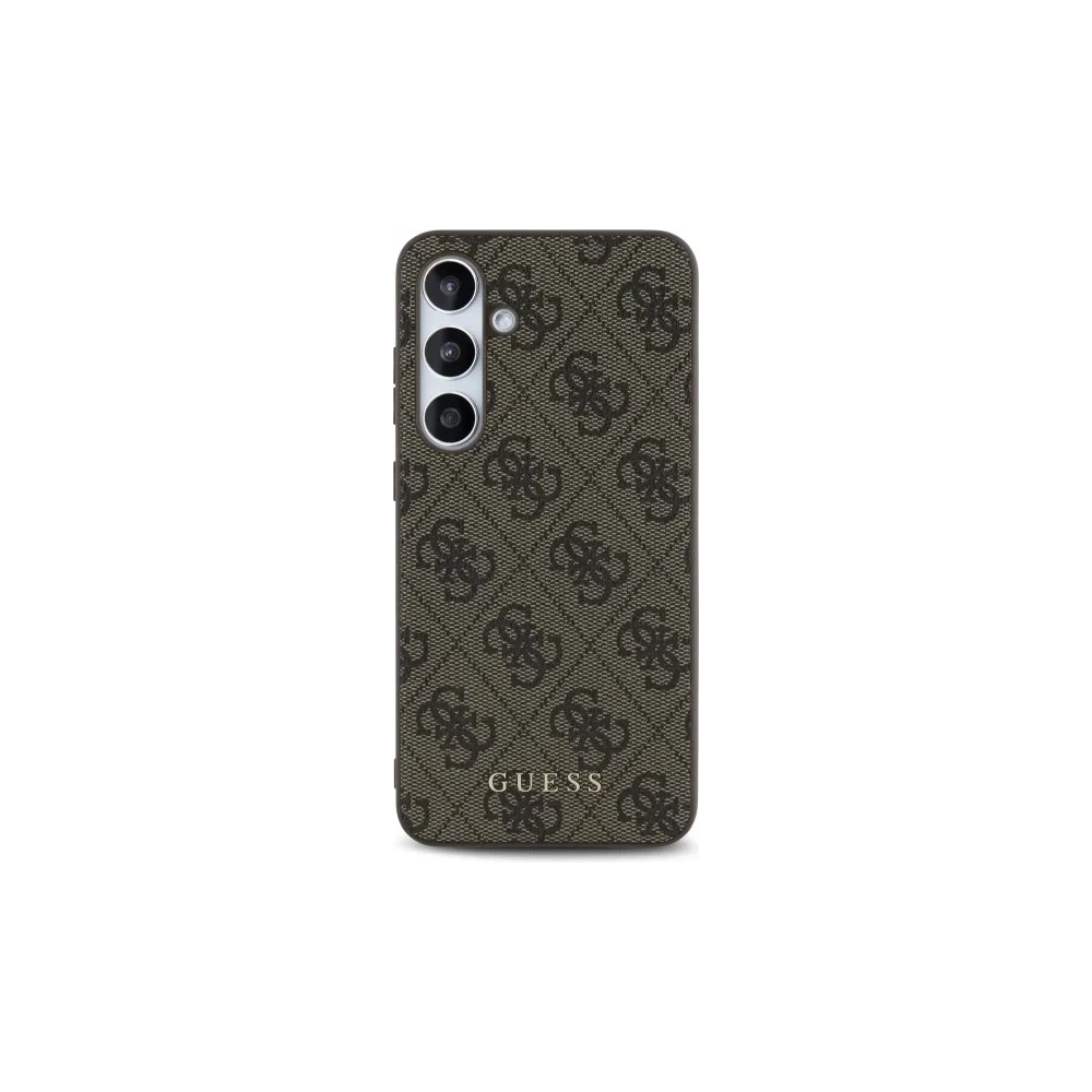 Hurtownia GSM - Guess GUHCS24FEG4GFBR Samsung Galaxy S24 FE hardcase 4G Metal Gold Logo maro - GUE4179 - {ean13} - Hurt
