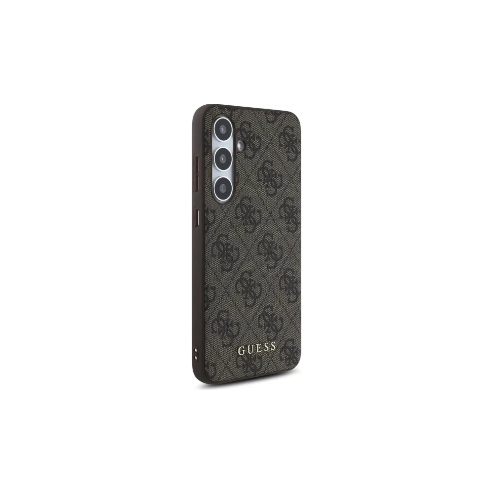 Hurtownia GSM - Guess GUHCS24FEG4GFBR Samsung Galaxy S24 FE hardcase 4G Metal Gold Logo maro - GUE4179 - {ean13} - Hurt