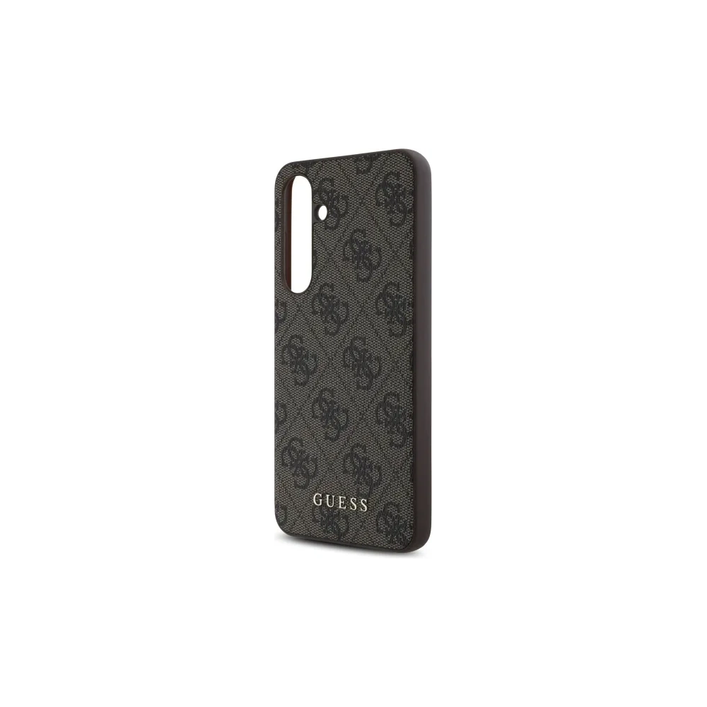Hurtownia GSM - Guess GUHCS24FEG4GFBR Samsung Galaxy S24 FE hardcase 4G Metal Gold Logo maro - GUE4179 - {ean13} - Hurt