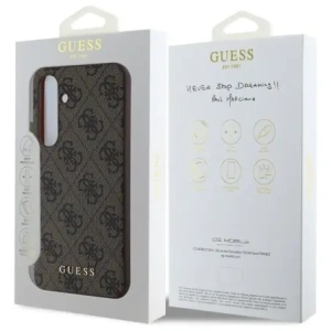 Hurtownia GSM - Rate GUHCS24FEG4GFBR Samsung Galaxy S24 FE Hardcase 4G Metall Gold Logo braun - GUE4179 - {ean13} - Hurt