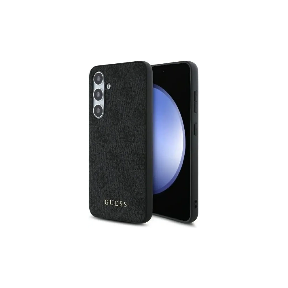 Hurtownia GSM - Guess GUHCS24FEG4GFGR Samsung Galaxy S24 FE hardcase 4G Metal Gold Logo gri - GUE4180 - {ean13} - Hurt