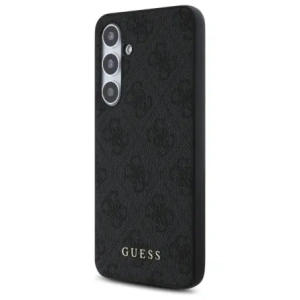 Hurtownia GSM - Guess GUHCS24FEG4GFGR Samsung Galaxy S24 FE Hartschale 4G Metall Gold-Logo grau - GUE4180 - {ean13} - Hurt
