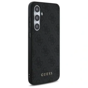 Hurtownia GSM - Guess GUHCS24FEG4GFGR Samsung Galaxy S24 FE Hartschale 4G Metall Gold-Logo grau - GUE4180 - {ean13} - Hurt