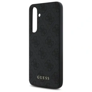 Hurtownia GSM - Guess GUHCS24FEG4GFGR Samsung Galaxy S24 FE Hartschale 4G Metall Gold-Logo grau - GUE4180 - {ean13} - Hurt