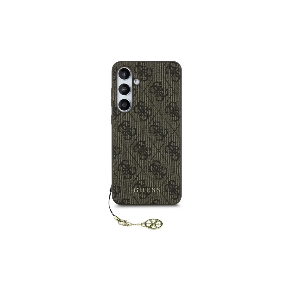 Hurtownia GSM - Etui Guess GUHCS24FEGF4GBR Samsung Galaxy S24 FE hardcase 4G Charms Collection brazowy/brown - GUE4181 - {ean13} - Hurt
