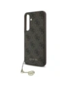 Hurtownia GSM - Guess GUHCS24FEGF4GBR Samsung Galaxy S24 FE hardcase 4G Colecția Charms maro - GUE4181 - {ean13} - Hurt