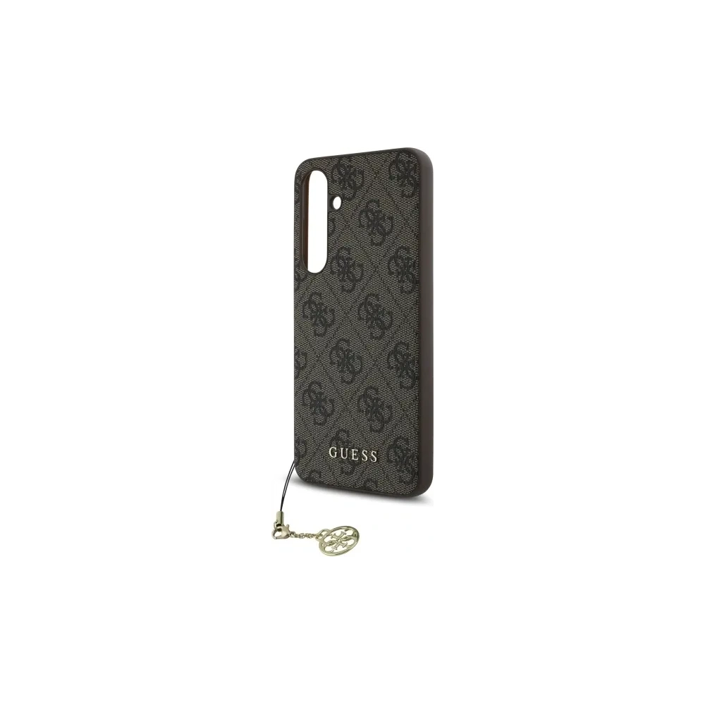 Hurtownia GSM - Etui Guess GUHCS24FEGF4GBR Samsung Galaxy S24 FE hardcase 4G Charms Collection brazowy/brown - GUE4181 - {ean13} - Hurt