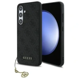 Hurtownia GSM - Guess GUHCS24FEGF4GGR Samsung Galaxy S24 FE hardcase 4G Colecția Charms gri - GUE4182 - {ean13} - Hurt
