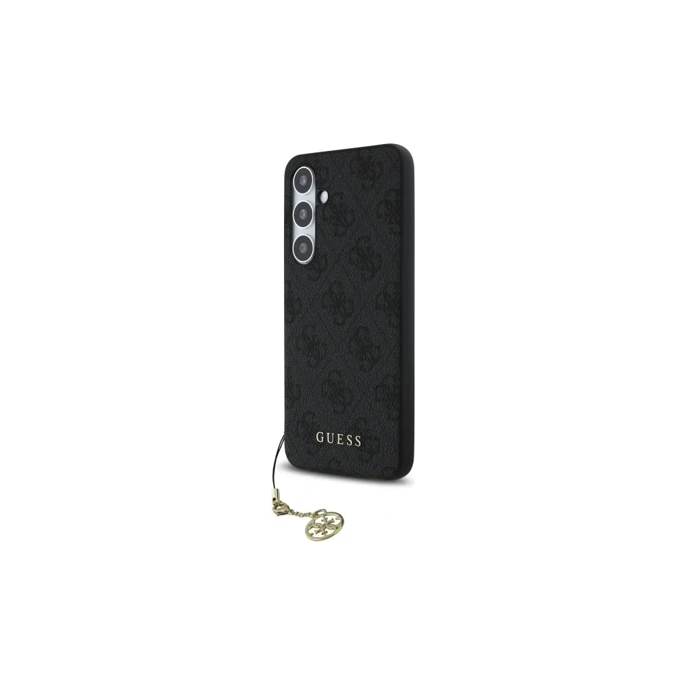 Hurtownia GSM - Guess GUHCS24FEGF4GGR Samsung Galaxy S24 FE hardcase 4G Colecția Charms gri - GUE4182 - {ean13} - Hurt