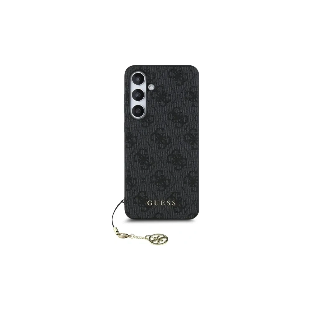 Hurtownia GSM - Guess GUHCS24FEGF4GGR Samsung Galaxy S24 FE hardcase 4G Colecția Charms gri - GUE4182 - {ean13} - Hurt