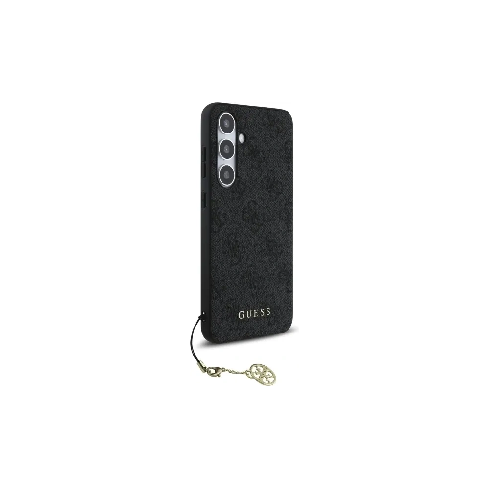 Hurtownia GSM - Guess GUHCS24FEGF4GGR Samsung Galaxy S24 FE hardcase 4G Colecția Charms gri - GUE4182 - {ean13} - Hurt