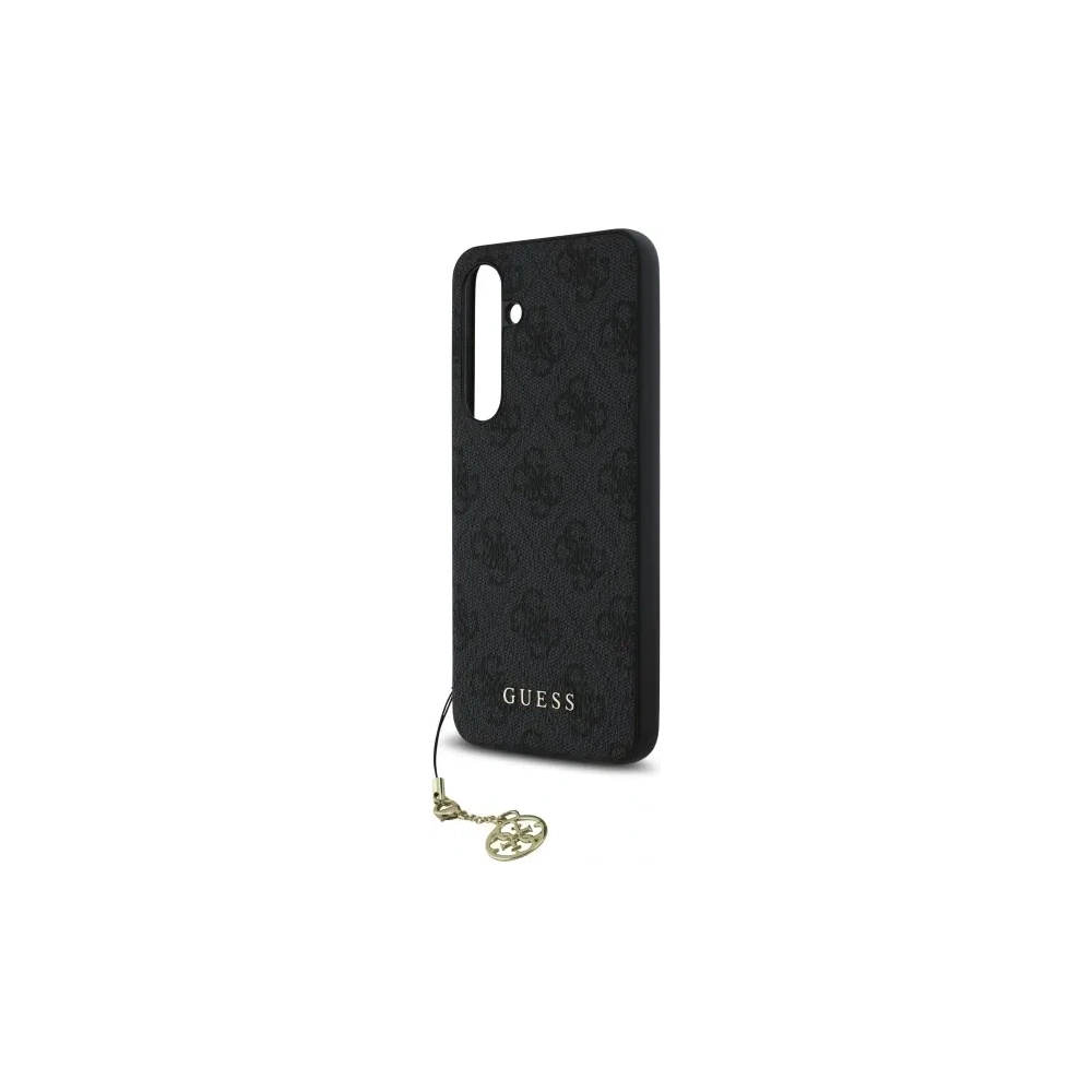 Hurtownia GSM - Guess GUHCS24FEGF4GGR Samsung Galaxy S24 FE hardcase 4G Colecția Charms gri - GUE4182 - {ean13} - Hurt