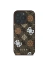 Hurtownia GSM - Etui Guess GUHMP16LP4PWPW Apple iPhone 16 Pro hardcase Peony Na 4G pozadí MagSafe hnědý/brown - GUE4185 - {ean13} - Hurt