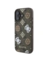 Wholesale Guess GUHMP16SP4PWPW Apple iPhone 16 hardcase Peony On 4G Background MagSafe brown - GUE4186 - {ean13} - Hurt