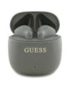 Hurtownia GSM - Bezdrátová sluchátka do uší Guess Bluetooth GUTWSJ14ESGE TWS + dokovací stanice Printed Classic Logo taupe - GUE4188 - {ean13} - Hurt