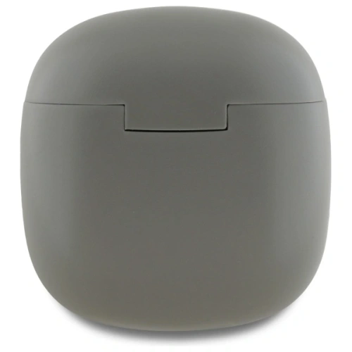 Bezprzewodowe słuchawki douszne Guess Bluetooth GUTWSJ14ESGE TWS + stacja dokująca Printed Classic Logo taupe