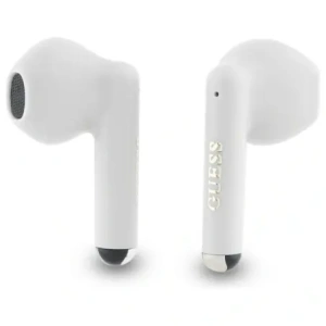 Hurtownia GSM - Bezdrátová sluchátka do uší Guess Bluetooth GUTWSJ14ESGH TWS + dokovací stanice Printed Classic Logo bílá/white - GUE4189 - {ean13} - Hurt