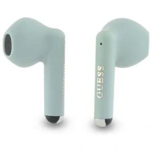 Hurtownia GSM - Bezdrátová sluchátka do uší Guess Bluetooth GUTWSJ14ESGN TWS + dokovací stanice Printed Classic Logo zelená/green - GUE4190 - {ean13} - Hurt