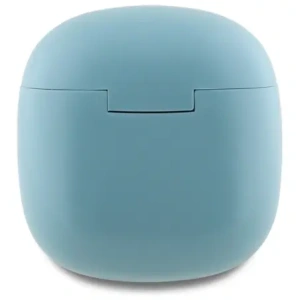 Hurtownia GSM - Bezdrátová sluchátka do uší Guess Bluetooth GUTWSJ14ESGQ TWS + dokovací stanice Printed Classic Logo tyrkysová/turquoise - GUE4192 - {ean13} - Hurt