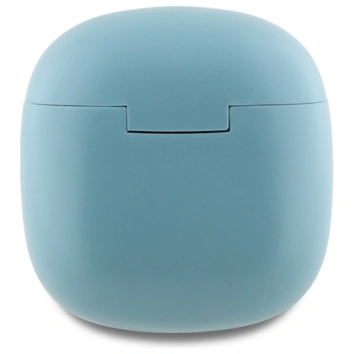 Bezprzewodowe słuchawki douszne Guess Bluetooth GUTWSJ14ESGQ TWS + stacja dokująca Printed Classic Logo turkusowy/turquoise