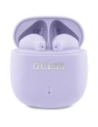 Hurtownia GSM - Guess Bluetooth kabellose In-Ear-Kopfhörer GUTWSJ14ESGU TWS + Dockingstation Bedrucktes klassisches Logo lila - GUE4193 - {ean13} - Hurt