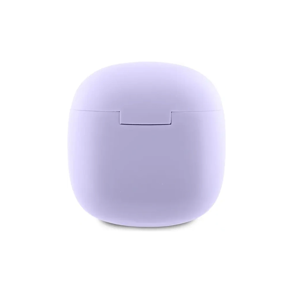 Wholesale Guess Bluetooth wireless in-ear headphones GUTWSJ14ESGU TWS + docking station Printed Classic Logo purple - GUE4193 - {ean13} - Hurt