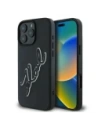 Karl Lagerfeld KLHCP16L3DRKSDLK Apple iPhone 16 Pro Hartschale 3D Gummi Bicolor Signatur schwarz