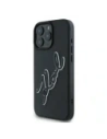 Hurtownia GSM - Etui Karl Lagerfeld KLHCP16L3DRKSDLK Apple iPhone 16 Pro hardcase 3D Rubber Bicolor Signature černý/black - KLD21813 - {ean13} - Hurt