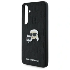 Hurtownia GSM - Karl Lagerfeld KLHCS24FEPGKLKCPK Samsung Galaxy S24 FE Hartschale Monogramm Karl&Chaoupette Kopf Pin schwarz - KLD21816 - {ean13} - Hurt